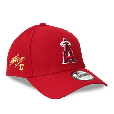 MLB 大谷翔平 エンゼルス キャップ The League 9FORTY Adjustable サイン刺繍 ニューエラ/New Era レッド