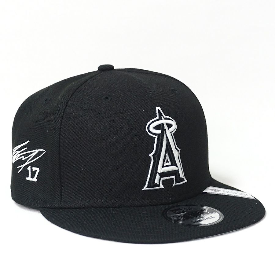 MLB 大谷翔平 エンゼルス キャップ Basic 9FIFTY Snapback サイン刺繍 