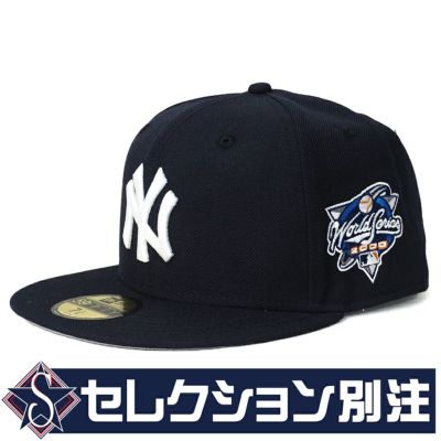 MLB ヤンキース キャップ 【セレクション別注】 ワールドシリーズ 2000 サイドパッチ 59FIFTY ニューエラ/New Era ネイビー【nejp】