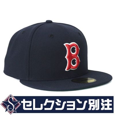 MLB レッドソックス キャップ 【セレクション別注】クーパーズタウンコレクション 59FIFTY 1946-53 Logo ニューエラ/New Era ネイビー【nejp】