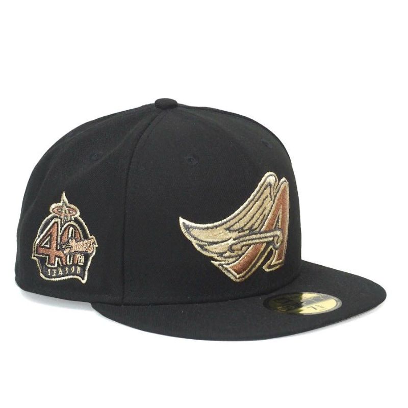 MLB エンゼルス キャップ 40周年記念 59FIFTY Fitted Hat 40th