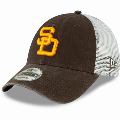 San Diego Padres Hat Snapback Brown Orange SD SGA San Diego 