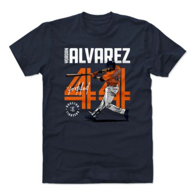 MLB ヨルダン・アルバレス アストロズ Tシャツ Inline WHT 500Level ネイビー