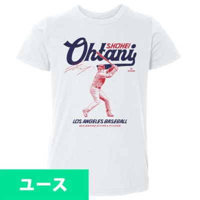 Outerstuff Little Kids' Los Angeles Angels Shohei Ohtani #17 Red T-Shirt