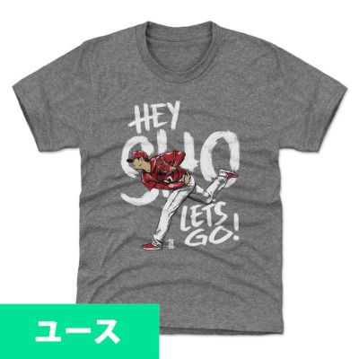 MLB 大谷翔平 エンゼルス Tシャツ ユース キッズ Score W WHT 500Level