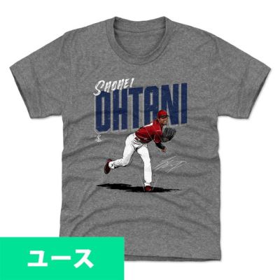 MLB 大谷翔平 エンゼルス Tシャツ キッズ ユース Ooohtani WHT