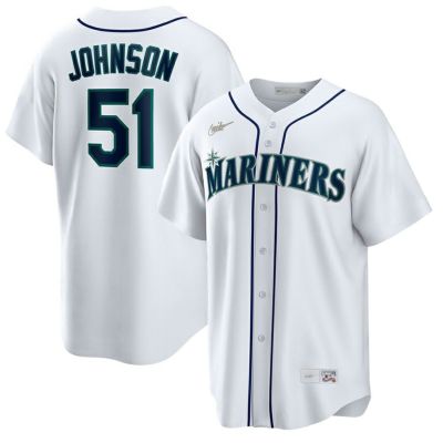 MLB ランディ・ジョンソン マリナーズ ユニフォーム Official クーパーズタウン ジャージ ナイキ/Nike