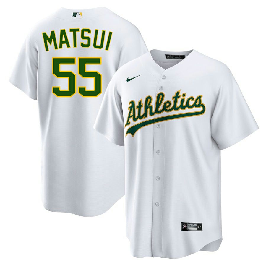 MLB 松井 秀喜 アスレチックス ユニフォーム Player Replica Jersey 