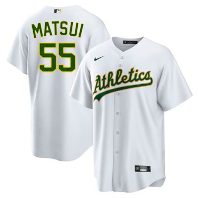 MLB 松井 秀喜 アスレチックス ユニフォーム Player Replica Jersey 球場限定 ナイキ/Nike ホワイト