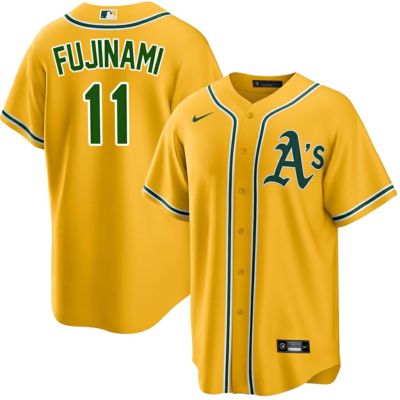 MLB 藤浪晋太郎 アスレチックス ユニフォーム Player Replica Jersey 