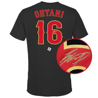 Youth Japan Baseball Shohei Ohtani LEGENDS Black 2023 World Baseball  Classic Name & Number T-Shirt