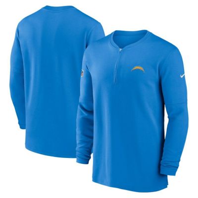 NFL チャージャース ジャケット 2023 サイドライン Performance Long Sleeve Quarter-Zip Top ナイキ/Nike パウダーブルー