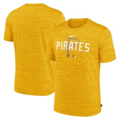 MLB パイレーツ Tシャツ ドライフィット ヴェロシティ プラクティス Short Sleeve Tee ナイキ/Nike Sundown