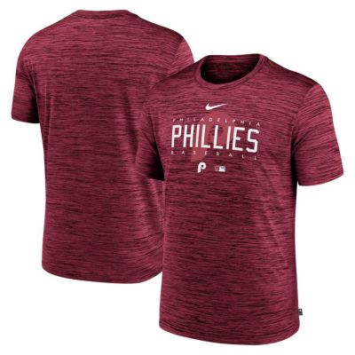 BreakingT Men's Philadelphia Phillies Trea Turner Red Graphic T-Shirt