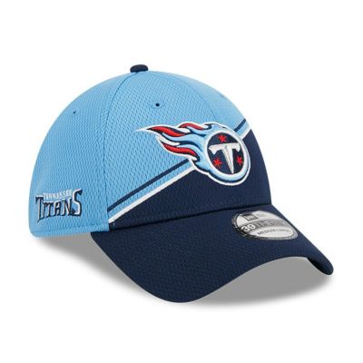 NFL タイタンズ キャップ 2023 サイドライン 39THIRTY Flex Hat 2nd ニューエラ/New Era ライトブルー ネイビー