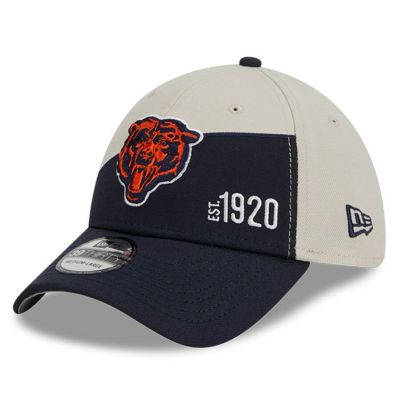 NFL ベアーズ キャップ 2023 サイドライン ヒストリック 39THIRTY Flex Hat ニューエラ/New Era クリーム ネイビー
