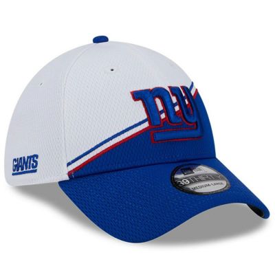 NFL ジャイアンツ キャップ 2023 サイドライン 39THIRTY Flex Hat 1st ニューエラ/New Era ホワイト ロイヤル