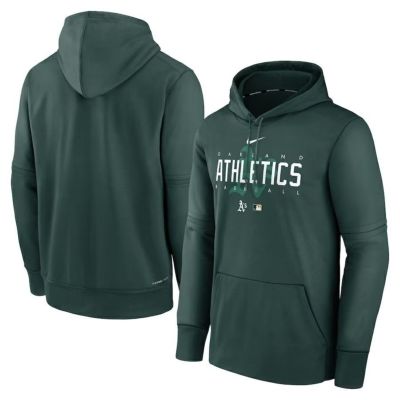 MLB アスレチックス パーカー オーセンティックコレクション 2023 ドライフィット プレゲーム ナイキ/Nike プログリーン
