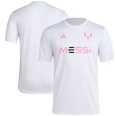 Soccer リオネル・メッシ インテル・マイアミ Tシャツ Messi x Wordmark T-Shirt アディダス/Adidas ホワイト