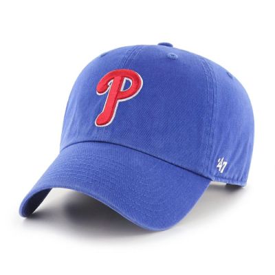 MLB フィリーズ キャップ Clean Up Cap 47Brand ロイヤル