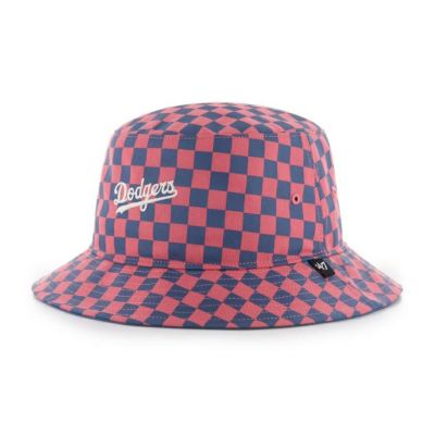 MLB ドジャース バケットハット キャップ Check Script Bucket 47Brand アイランドレッド