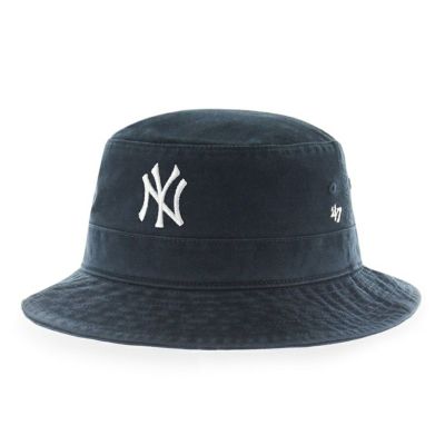 MLB ヤンキース バケットハット キャップ Bucket Hat 47Brand ネイビー
