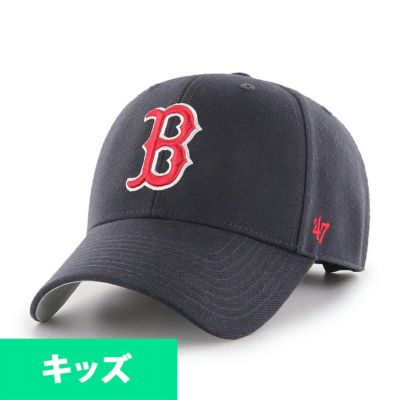 MLB レッドソックス キャップ Kids MVP Cap 47Brand ネイビー