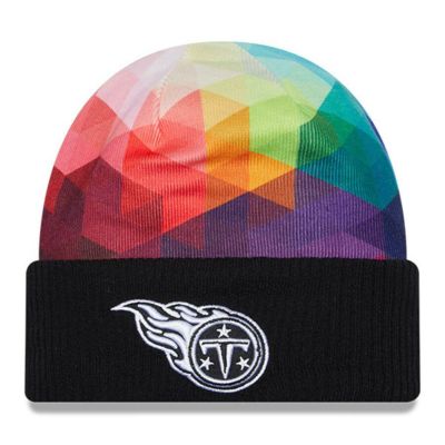 NFL タイタンズ ニットキャップ クルーシャルキャッチ 2023 Cuffed Knit Hat ニット帽 ニューエラ/New Era ブラック