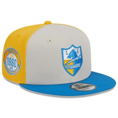 NFL チャージャース キャップ 2023 サイドライン ヒストリック 9FIFTY Snapback ニューエラ/New Era クリーム パウダーブルー twtn