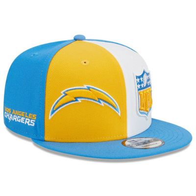 NFL チャージャース キャップ 2023 サイドライン 9FIFTY Snapback ニューエラ/New Era ゴールド パウダーブルー thtn