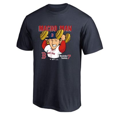 Nike Men's Boston Red Sox Masataka Yoshida #7 T-Shirt - Navy - S Each