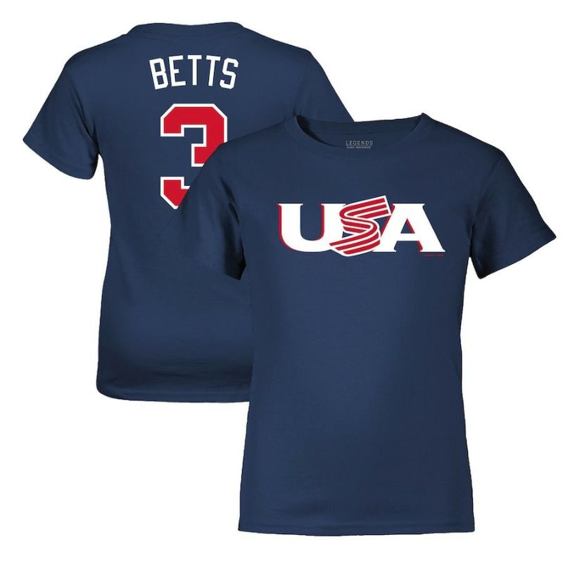 WBC ムーキー・ベッツ アメリカ代表 Tシャツ 2023 World Baseball