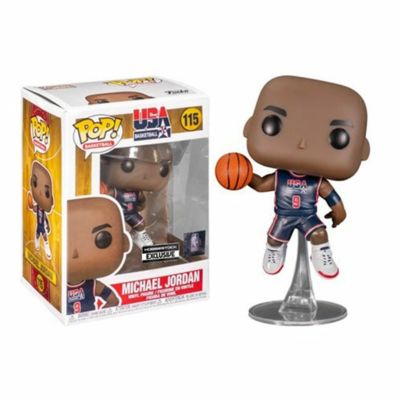 NBA マイケル・ジョーダン USA フィギュア Pop! Collectible Figure (Exclusive) Funko ネイビー2308USBUY