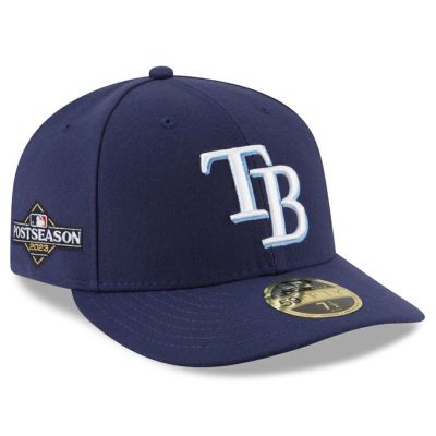 MLB タンパベイ・レイズ キャップ 2023 ポストシーズン プレーオフ Low Profile 59FIFTY Fitted Hat ニューエラ/New Era ネイビー