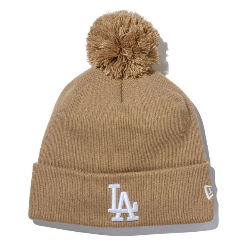 MLB ドジャース ニットキャップ POM PON KNIT ニューエラ/New Era