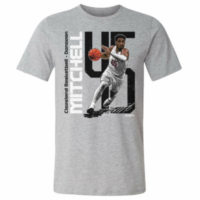 NBA ドノバン・ミッチェル キャバリアーズ Tシャツ Cleveland Vertical T-Shirt 500Level ヘザーグレー