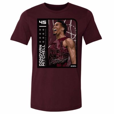 NBA ドノバン・ミッチェル キャバリアーズ Tシャツ Cleveland Card T-Shirt 500Level マルーン