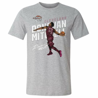 NBA ドノバン・ミッチェル キャバリアーズ Tシャツ Cleveland Slam T-Shirt 500Level ヘザーグレー