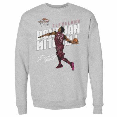 NBA ドノバン・ミッチェル キャバリアーズ スウェット Cleveland Slam Sweatshirt トレーナー 500Level ヘザーグレー