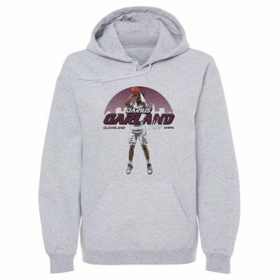 NBA ダリアス・ガーランド キャバリアーズ パーカー Cleveland Skyline Hoodie フーディー 500Level グレー