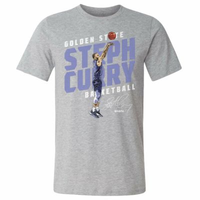 NBA ステファン・カリー ウォリアーズ Tシャツ Golden State Slant T-Shirt 500Level ヘザーグレー