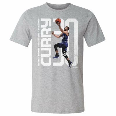 NBA ステファン・カリー ウォリアーズ Tシャツ Golden State Vertical T-Shirt 500Level ヘザーグレー