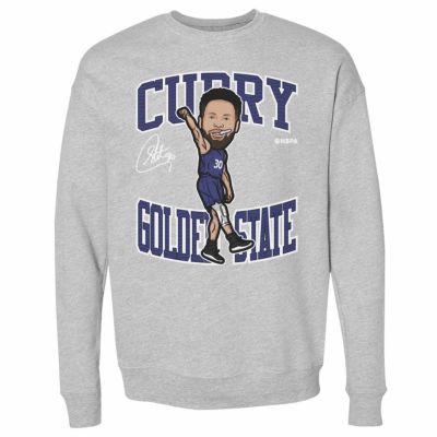 NBA ステファン・カリー ウォリアーズ スウェットシャツ Golden State Toon Sweatshirt トレーナー 500Level ヘザーグレー