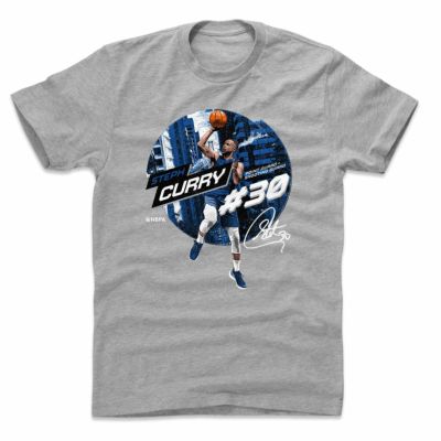 NBA ステファン・カリー ウォリアーズ Tシャツ City Emblem T-Shirt 500Level ヘザーグレー
