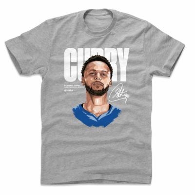 NBA ステファン・カリー ウォリアーズ Tシャツ Game Face T-Shirt 500Level ヘザーグレー