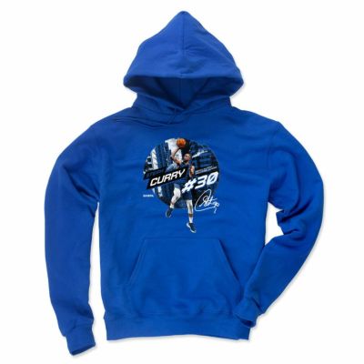NBA ステファン・カリー ウォリアーズ パーカー City Emblem Hoodie フーディー 500Level ロイヤルブルー