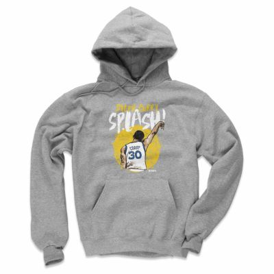 NBA ステファン・カリー ウォリアーズ パーカー Splash Y Hoodie フーディー 500Level グレー