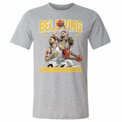 NBA ステファン・カリー クレイ・トンプソン ウォリアーズ Tシャツ Golden State Believing T-Shirt 500Level