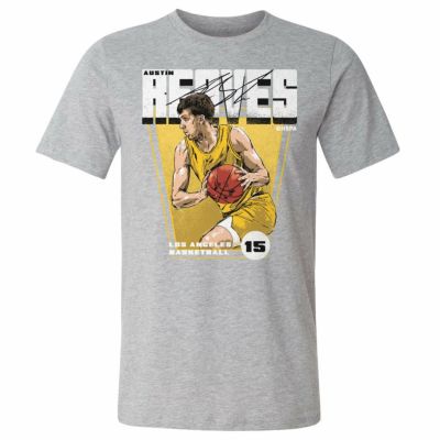 NBA オースティン・リーブス レイカーズ Tシャツ Los Angeles L Premiere T-Shirt 500Level ヘザーグレー