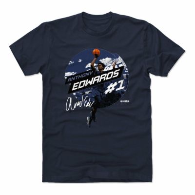 NBA アンソニー・エドワーズ ティンバーウルブズ Tシャツ City Emblem T-Shirt 500Level トゥルーネイビー